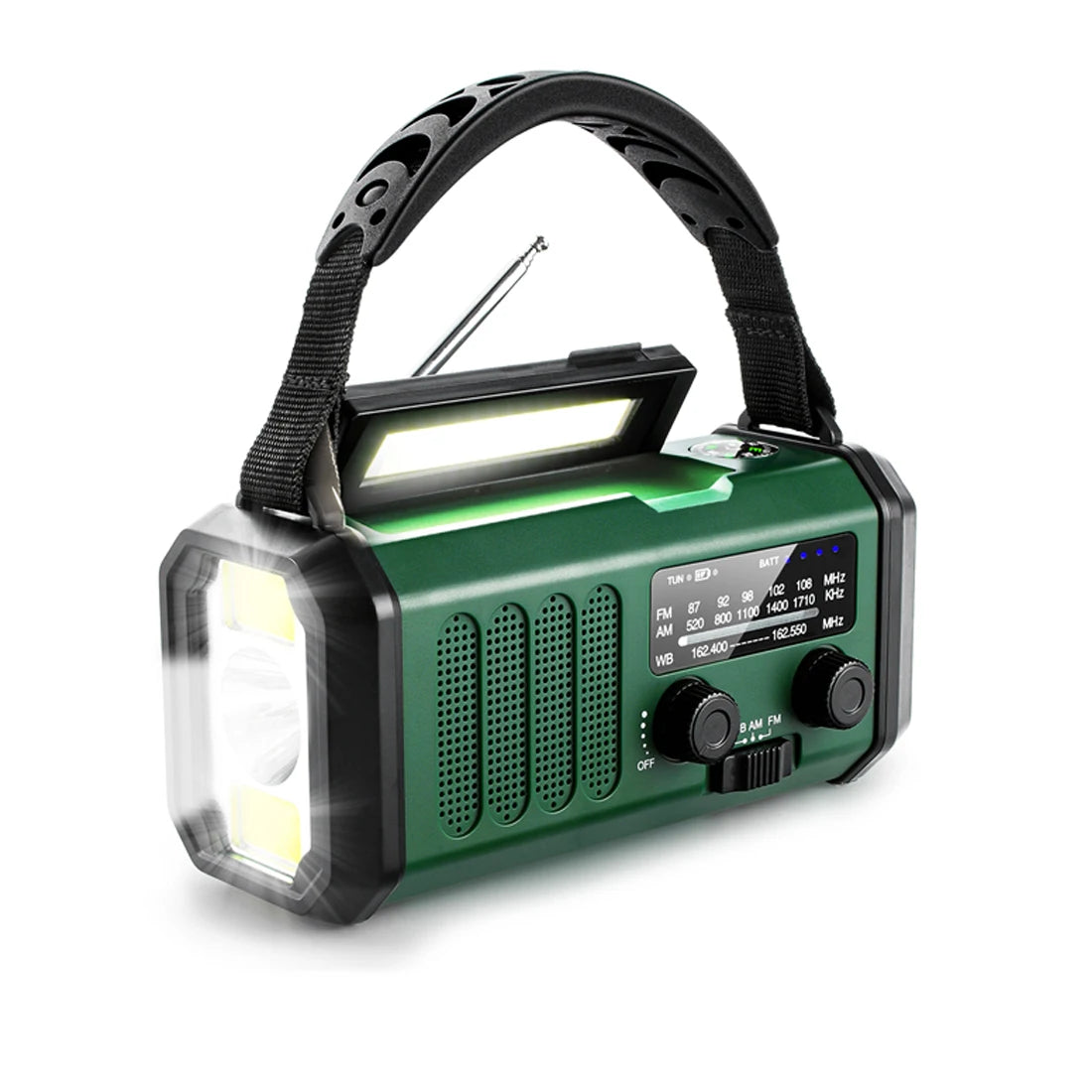 Woopker SunDyn Solar Hand Crank Noodradio
