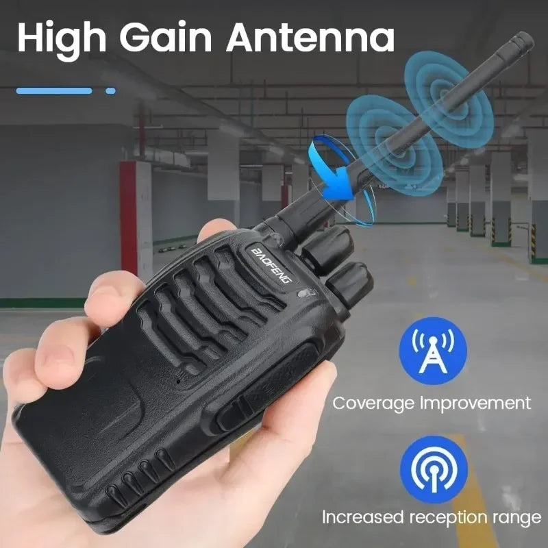 Baofeng BF-888S Tactical Walkie Talkie Kit – 2 zenders