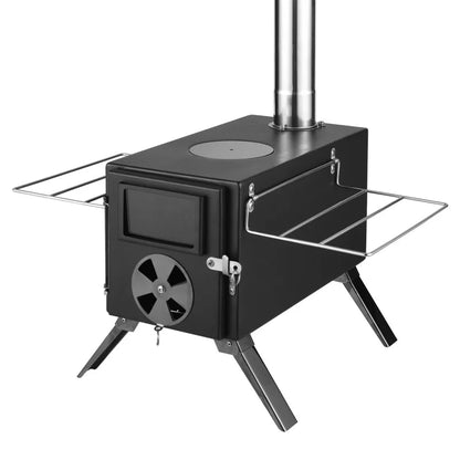 Poêle à bois portable en acier inoxidable Outdoor Furnace Compact