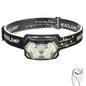 MotionSensor 9 LED oplaadbare hoofdlamp