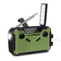 Prunus J-369 Solar Hand Crank Emergency Radio