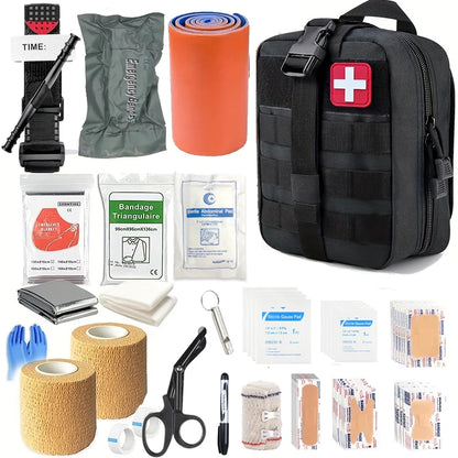 Kit de secours tactique Outdoor Emergency – 131 pièces