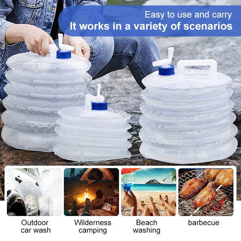 Réservoir d’eau pliable – 5L, 10L ou 15L