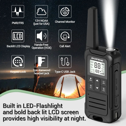 Baofeng F22 Walkie Talkie-kit
