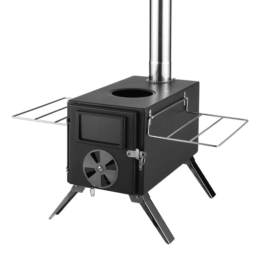 Poêle à bois portable en acier inoxidable Outdoor Furnace Compact