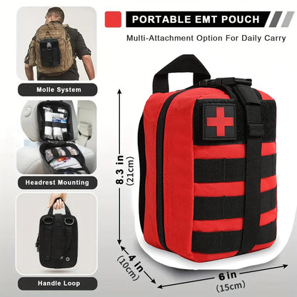 Kit de secours tactique Outdoor Emergency – 131 pièces