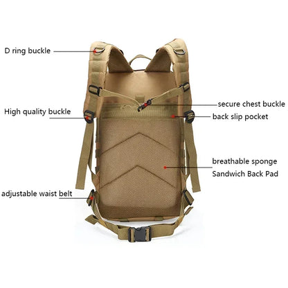 Sac à dos tactique Covert - 40L