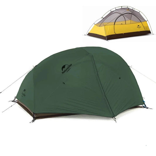 Tente Naturehike 1 à 2 pers. – Ultralégère, 3 saisons