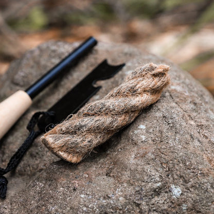 Allume-feu naturel - Bois d'allumage en tresse