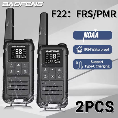 Baofeng F22 Walkie Talkie-kit