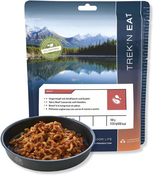 Repas lyophilisé Trek'n'Eat® - Boeuf à la Hongroise