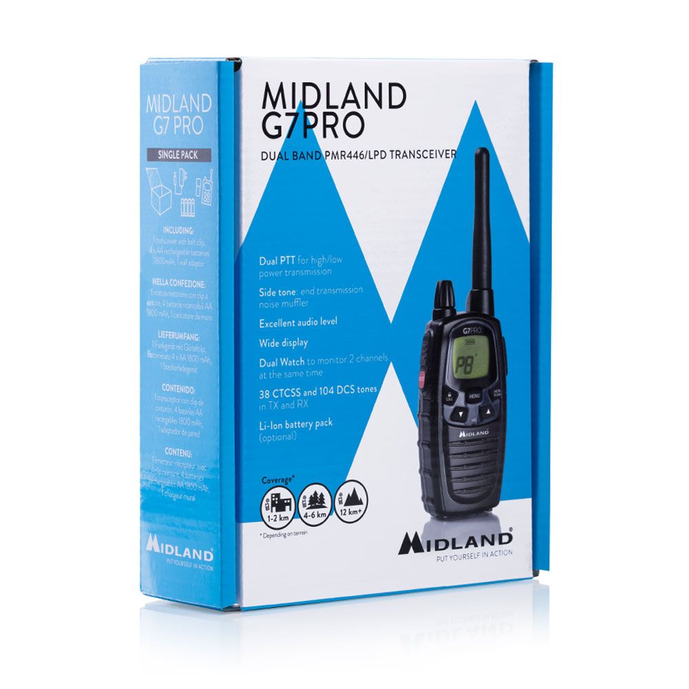 Midland G7 Pro portofoon