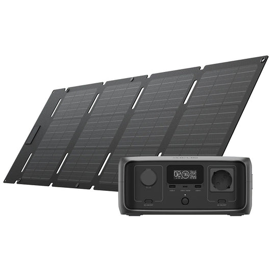 Pack EcoFlow RIVER 3 UPS + Panneau solaire pliable 45W