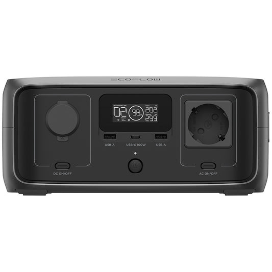Pack EcoFlow RIVER 3 UPS + Panneau solaire pliable 45W