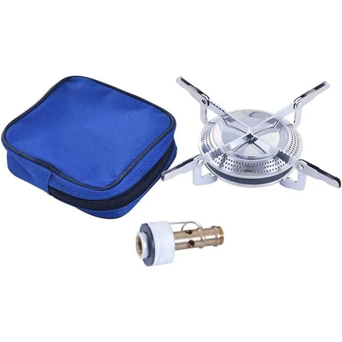 Réchaud à gaz compact WhiteFox (avec switch et étuit)