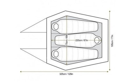 Tente Snugpak Scorpion 3 IX – 3 places, 4 saisons