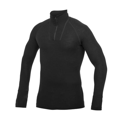 Sous-couche professionnelle ignifuge & antistatique Woolpower® Zip Turtleneck Lite Protection